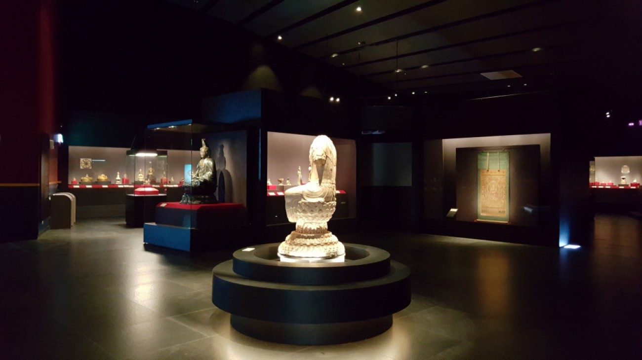 室內設計案例-國立故宮博物院南部院區 佛教展廳、織品展廳